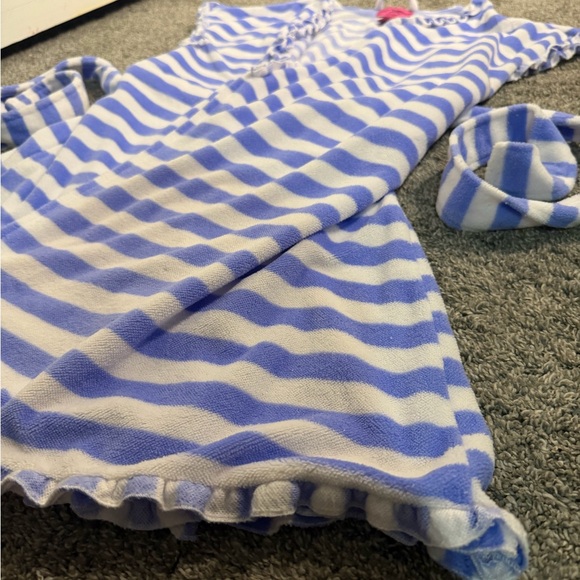 Betsy Johnson Striped Wrap Robe - Picture 2 of 4
